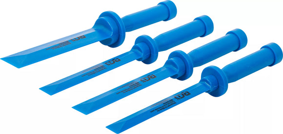 Plast-Skrapa-sats | 19 - 22 - 25 - 38 mm bred | 4 delar. BGS 366