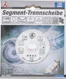 Segment-Kapskiva | 125 mm. BGS Diy 3932