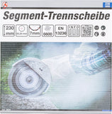 Segment-Kapskiva | 230 mm. BGS Diy 3934