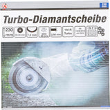 Turbo-Kapskiva | Ø 230 mm. BGS Diy 3944