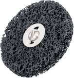 Slipskiva | svart | Ø 100 mm | håldiameter 8 mm. BGS 3978