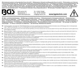 Skruvmejsel med T-handtag och klinga på sidan | T-Profil (för Torx) T10. BGS 4010-10