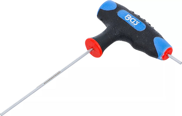 Skruvmejsel med T-handtag och klinga på sidan | Inre sexkant 2 mm. BGS 4010-1