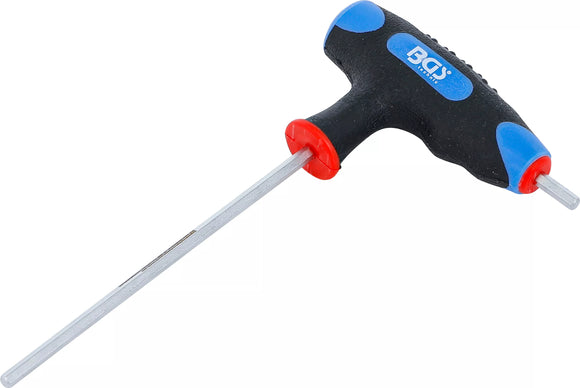 Skruvmejsel med T-handtag och klinga på sidan | Inre sexkant 4 mm. BGS 4010-4