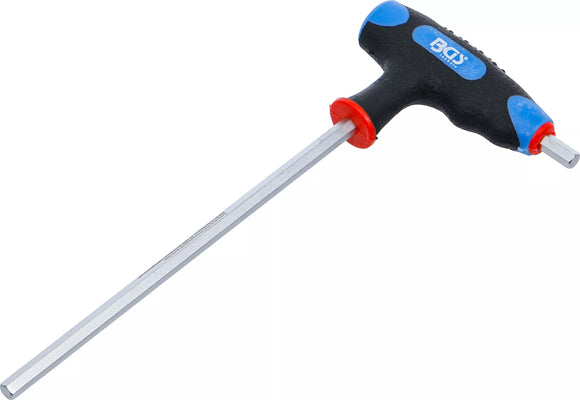 Skruvmejsel med T-handtag och klinga på sidan | Inre sexkant 6 mm. BGS 4010-6