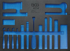 Verkstadsvagninlägg 3/3 | tom | för BGS 4034. BGS 4034-1