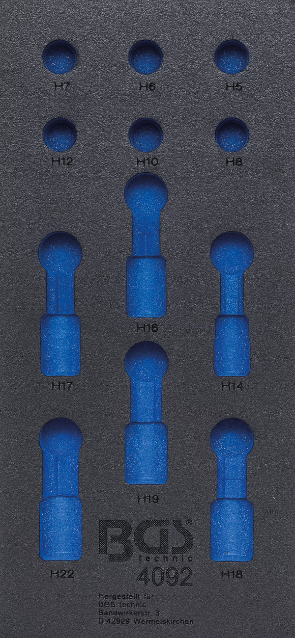 Verkstadsvagninlägg 1/3 | tom | för BGS 4092. BGS 4092-1