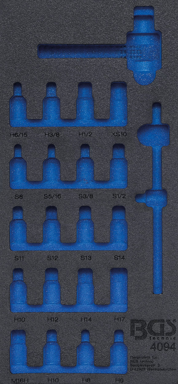 Verkstadsvagninlägg 1/3 | tom | för BGS 4094. BGS 4094-1