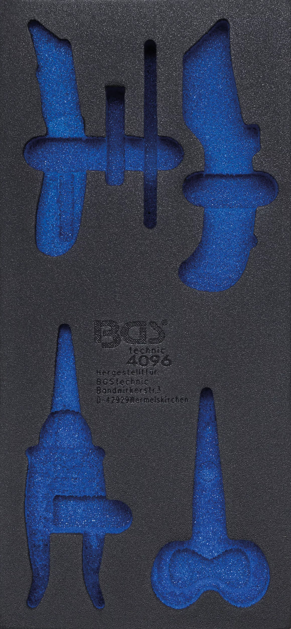 Verkstadsvagninlägg 1/3 | tom | för BGS 4096. BGS 4096-1