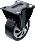 Fast rullhjul | med monteringsplatta | för BGS 4107, 4204, 4205, 4206, 4199. BGS 4107-4