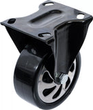 Fast rullhjul | med monteringsplatta | för BGS 4107, 4204, 4205, 4206, 4199. BGS 4107-4