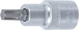 Bit-Insats | 12,5 mm (1/2") | Kil-profil (för RIBE) M8. BGS 4153