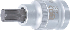 Bithylsa | Längd 54 mm | Inre fyrkant 12,5 mm (1/2") | för VAG Polydrive. BGS 4159
