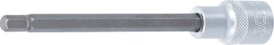 Bit-Insats | Längd 140 mm | 12,5 mm (1/2") | Inre sexkant 7 mm. BGS 4217