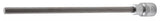 Bit-Insats | Längd 240 mm | 12,5 mm (1/2") | Inre sexkant 8 mm. BGS 4218