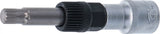 Bit-Insats för generator | 12,5 mm (1/2") | Inre mångtandad (för XZN) M10. BGS 4245
