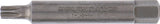 Bit | Längd 75 mm | Yttre sexkant 10 mm (3/8") | T-Profil (för Torx) T40. BGS 4246-T40