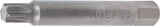 Bit | Längd 75 mm | Yttre sexkant 10 mm (3/8") | T-Profil (för Torx) T50. BGS 4246-T50