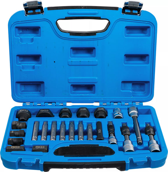 Generator Bit- och Hylsnyckel-sats | 23 delar. BGS 4247