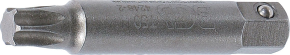 Special-Bit för demontering av remskivor på generatorn | T-Profil (för Torx) T50 x 64 mm. BGS 4248-2