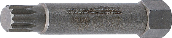 Special-Bit för demontering av remskivorna på generatorn | Inre mångtandad (för XZN) M10 x 64 mm. BGS 4248-3