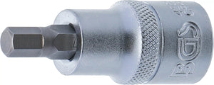 Bit-Insats | 12,5 mm (1/2") | Inre sexkant 7 mm. BGS 4253