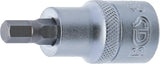 Bit-Insats | 12,5 mm (1/2") | Inre sexkant 7 mm. BGS 4253