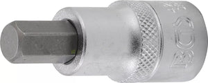 Bit-Insats | 12,5 mm (1/2") | Inre sexkant 10 mm. BGS 4255