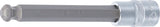 Bit-Insats | Längd 140 mm | 12,5 mm (1/2") | Inre sexkant med kulhuvud 12 mm. BGS 4258-12