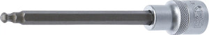 Bit-Insats | Längd 140 mm | 12,5 mm (1/2") | Inre sexkant med kulhuvud 6 mm. BGS 4258-6