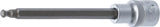 Bit-Insats | Längd 140 mm | 12,5 mm (1/2") | Inre sexkant med kulhuvud 6 mm. BGS 4258-6