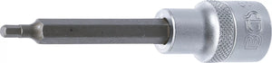 Bit-Insats | Längd 100 mm | 12,5 mm (1/2") | Inre sexkant 4 mm. BGS 4259