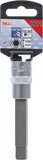 Bit-Insats | Längd 100 mm | 12,5 mm (1/2") | Inre sexkant 11 mm. BGS 4266