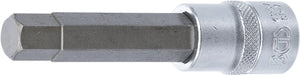 Bit-Insats | Längd 100 mm | Inre fyrkant 12,5 mm (1/2") | Inre sexkant 13 mm. BGS 4267