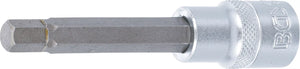 Bit-Insats | Längd 100 mm | 12,5 mm (1/2") | Inre sexkant 9 mm. BGS 4268