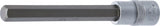 Bit-Insats | Längd 140 mm | 12,5 mm (1/2") | Inre sexkant 12 mm. BGS 4273