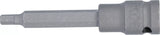 Kraft-Bit-Insats | Längd 100 mm | 12,5 mm (1/2") | Inre sexkant 6 mm. BGS 4286