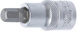 Bit-Insats | 12,5 mm (1/2") | Inre sexkant 9 mm. BGS 4340