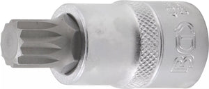 Bit-Insats | 12,5 mm (1/2") | Inre mångtandad (för XZN) M14. BGS 4344