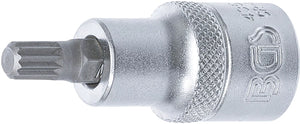 Bit-Insats | 12,5 mm (1/2") | Inre mångtandad (för XZN) M8. BGS 4352