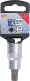 Bit-Insats | 12,5 mm (1/2") | Inre mångtandad (för XZN) M10. BGS 4353