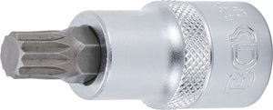 Bit-Insats | 12,5 mm (1/2") | Inre mångtandad (för XZN) M10. BGS 4353