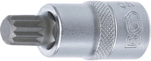 Bit-Insats | 12,5 mm (1/2") | Inre mångtandad (för XZN) M12. BGS 4354