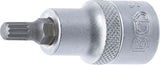 Bit-Insats | 12,5 mm (1/2") | Inre mångtandad (för XZN) M7. BGS 4355