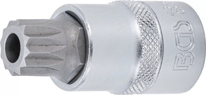 Bit-Insats | 12,5 mm (1/2") | Inre mångtandad (för XZN) med borrning M16. BGS 4356