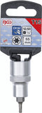Bit-Insats | 12,5 mm (1/2") | T-Profil (för Torx) T15. BGS 4368