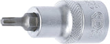 Bit-Insats | 12,5 mm (1/2") | T-Profil (för Torx) T25. BGS 4370