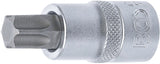 Bit-Insats | 12,5 mm (1/2") | T-Profil (för Torx) T60. BGS 4378