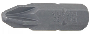 Bit | Längd 30 mm | Yttre sexkant 8 mm (5/16") | Krysspår PZ3. BGS 4385