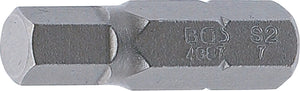 Bit | Längd 30 mm | Yttre sexkant 8 mm (5/16") | Inre sexkant 7 mm. BGS 4387